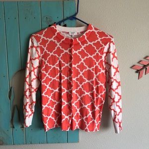 Crown & Ivy printed cardigan